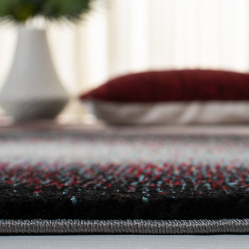 Orren Ellis Vilica Abstract Beige/Blue Area Rug & Reviews Wayfair